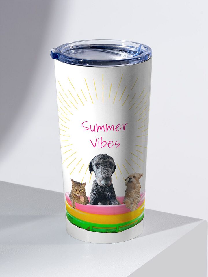 Summer Vibes Furry Co-Hosts Tumbler product image (2)