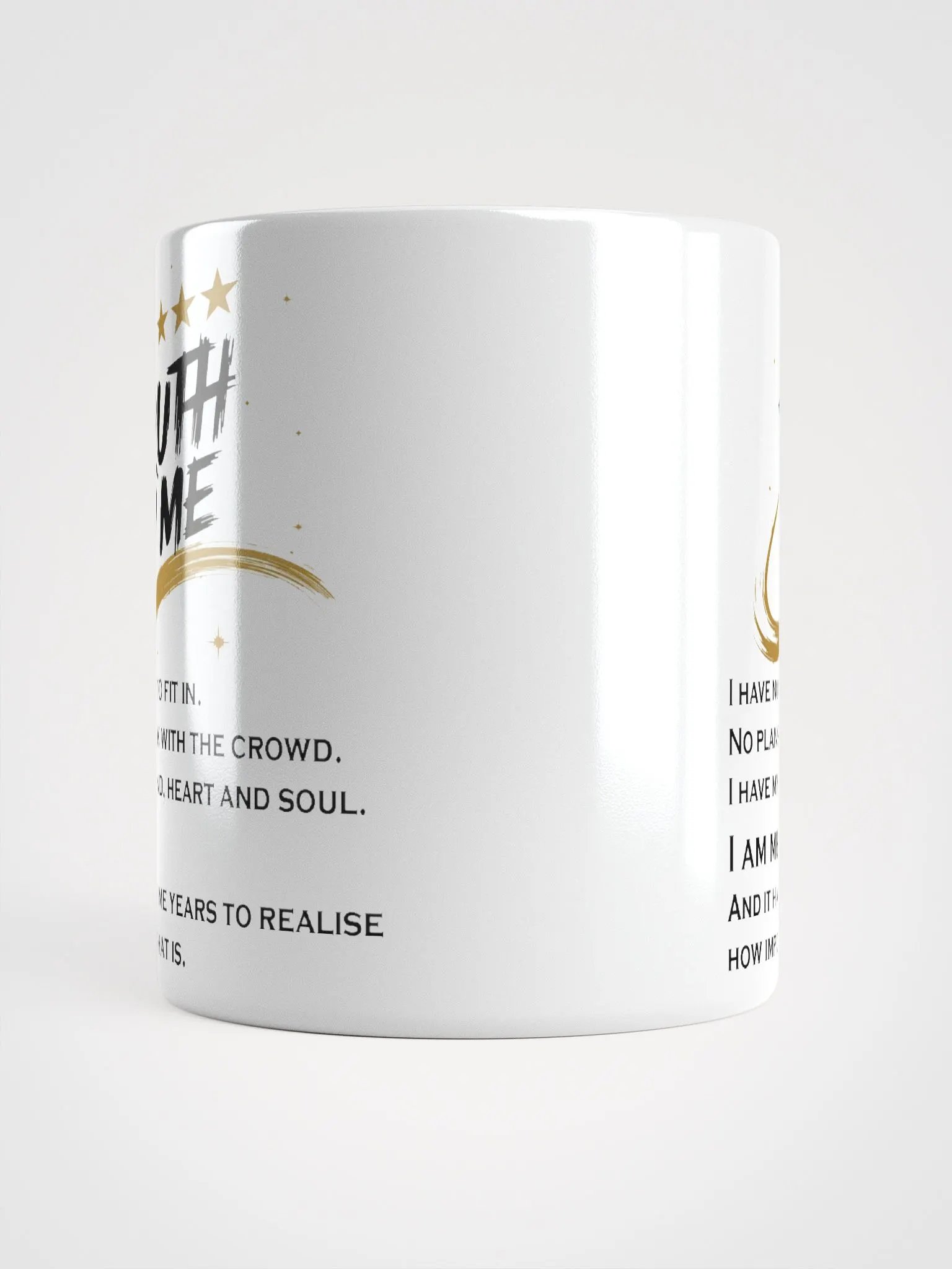 "Truth In Me" Motivational High Quality Glossy White Mug product image (2)