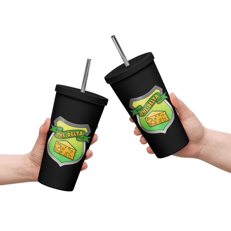 The Delta - Tumbler w/ Straw product image (3)
