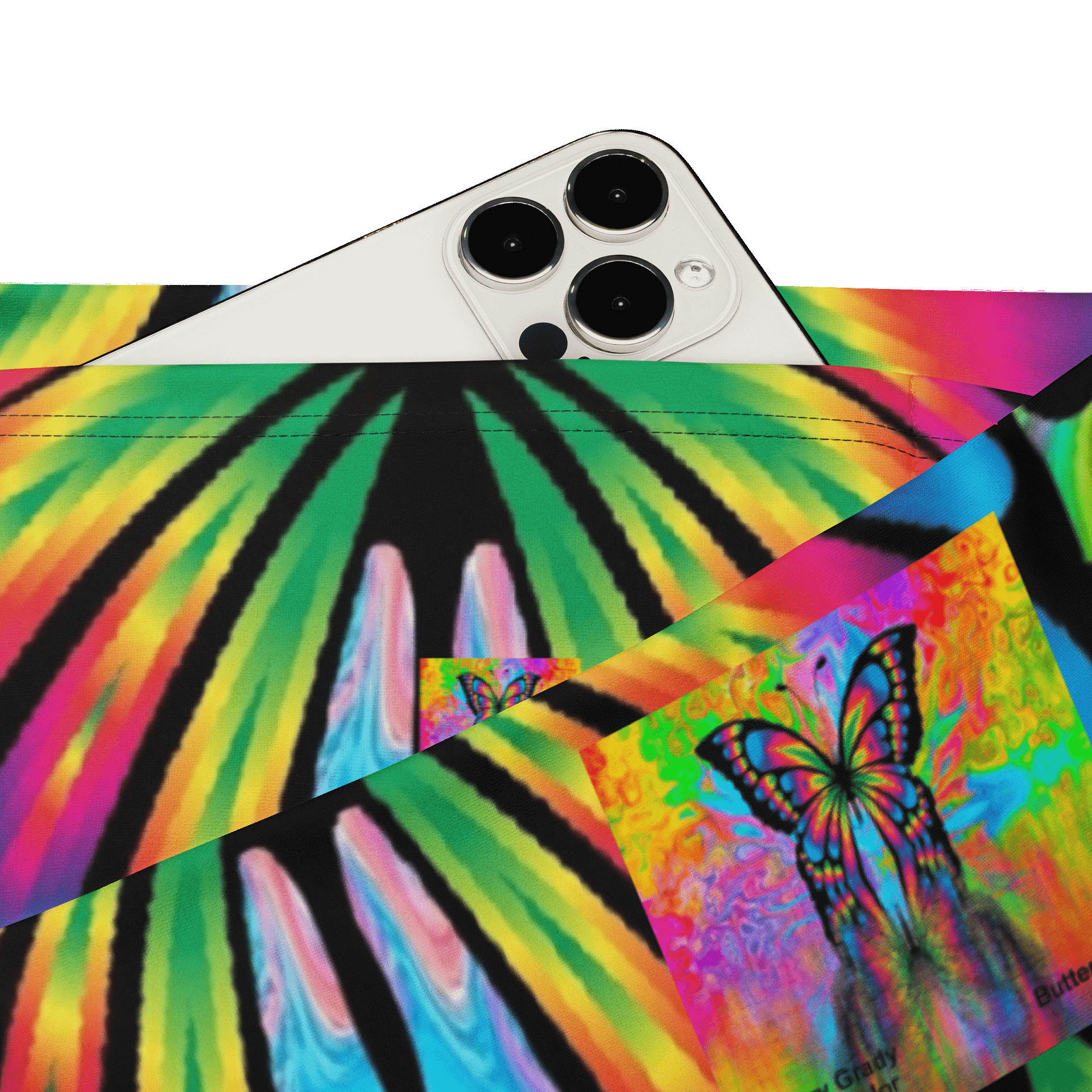 'Butterflies' Flare Leggings product image (2)