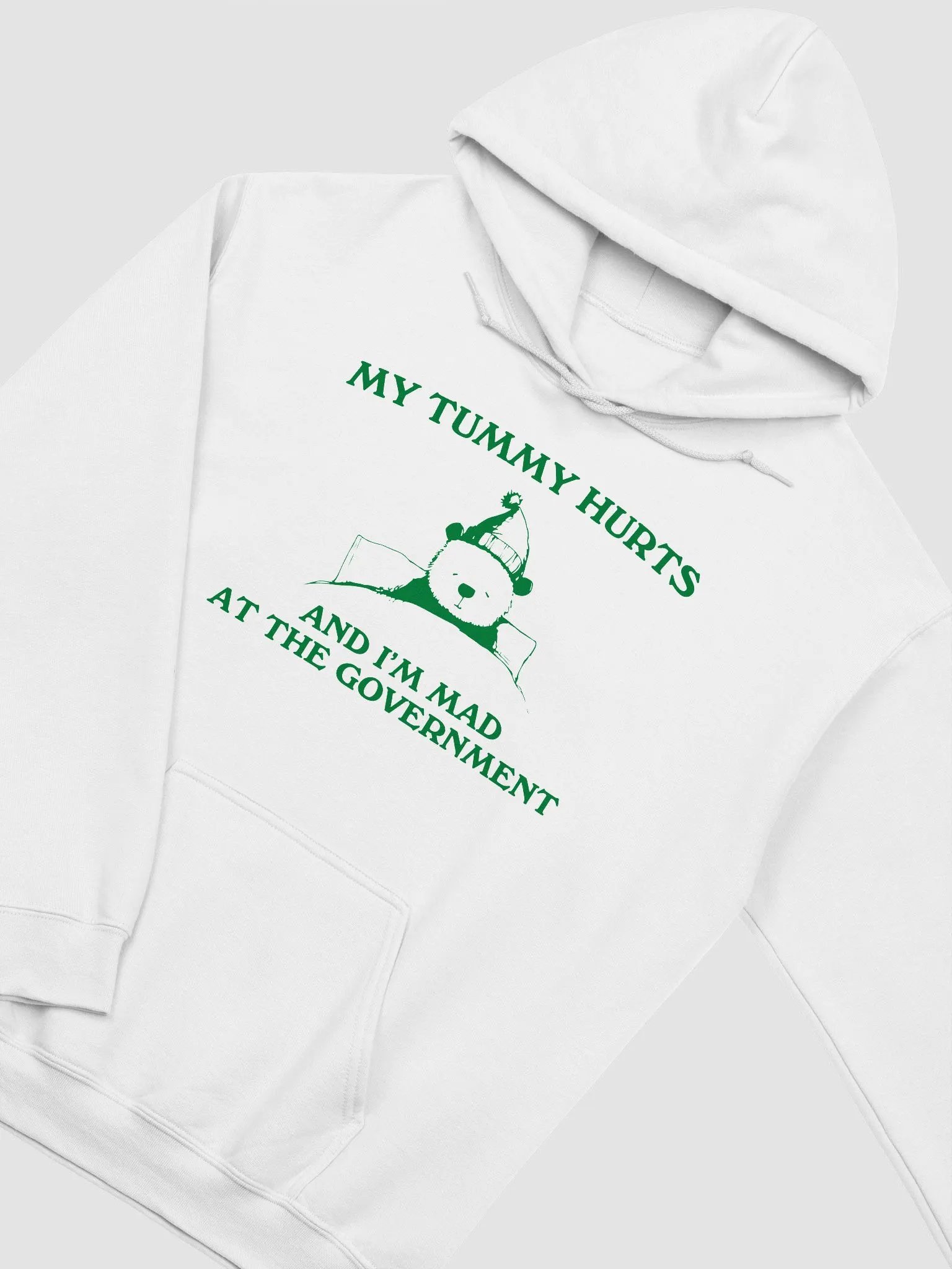 My tummy hurts and I'm mad Hoodie product image (2)
