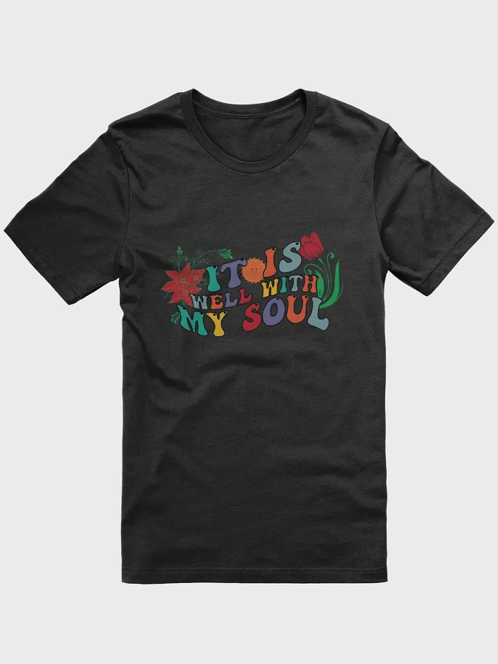 It Is Well With My Soul Floral T-Shirt product image (1)