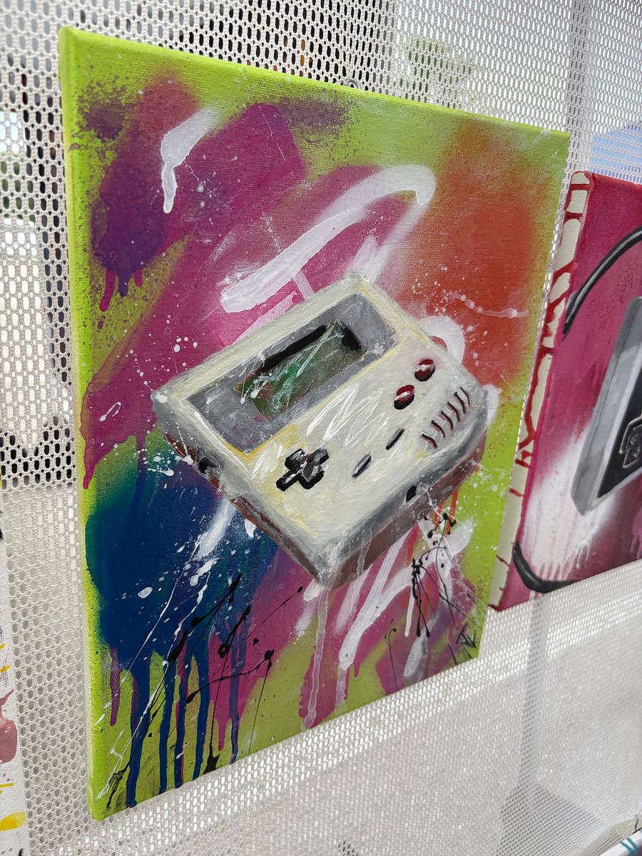 Hand painted 11x14 Handheld King Brick product image (5)