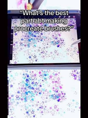 Why did you choose to use Procreate? I got it as a gift originally. #fyp #arttok #artistsoftiktok #arttiktok #procreateart #procreate #ipad #applepencil #ipaddrawing #brush 