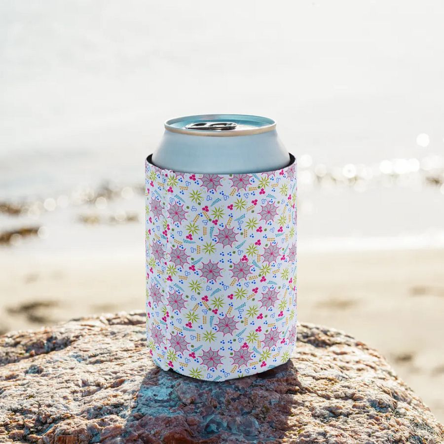 Funky Floral Can Koozie product image (10)