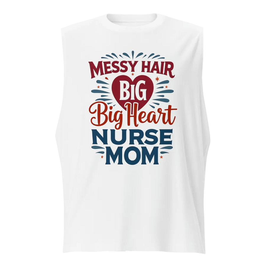 Bold Nurse Mom Muscle Tank product image (5)
