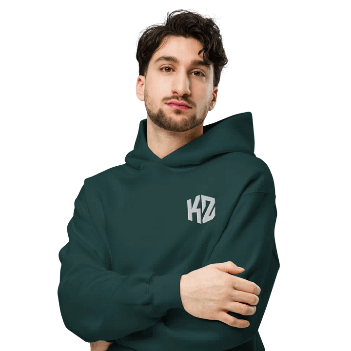 The Oversized Hoodie (White Logo) product image (1)