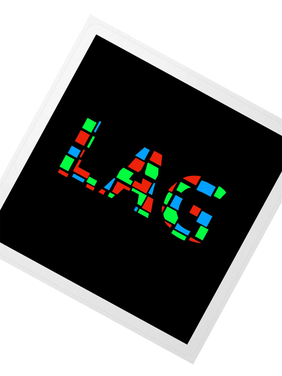 LAG • Broken RVB Edition sticker product image (2)