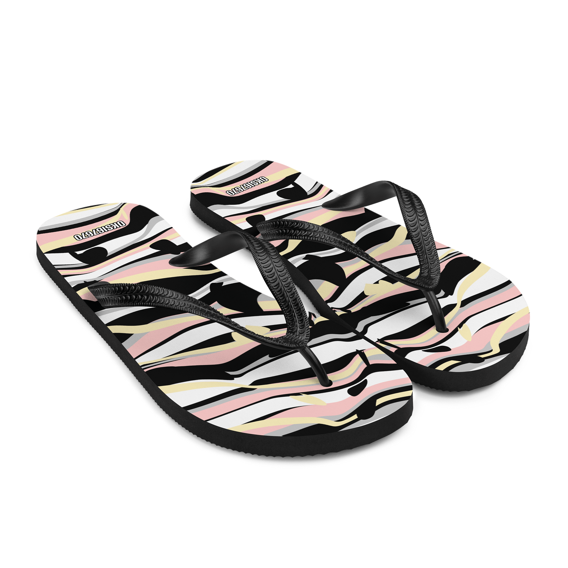 Symmetry Wave Custom Flip-Flops product image (7)
