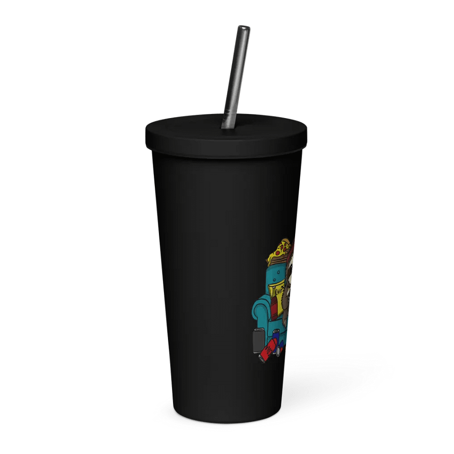 Insulated Tumbler with a Straw - Gamer product image (8)