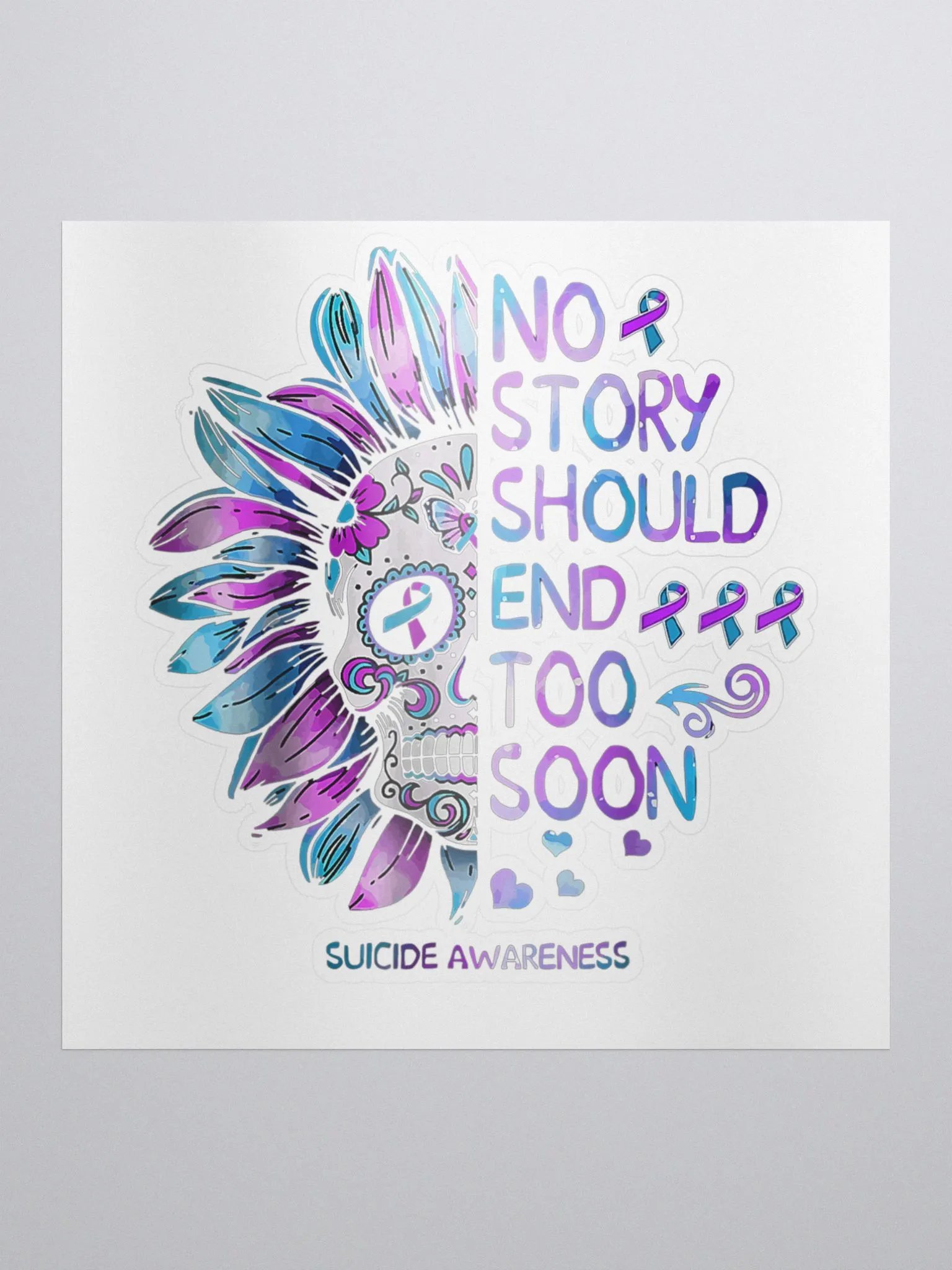 Suicide Awareness Kiss-Cut Sticker product image (1)
