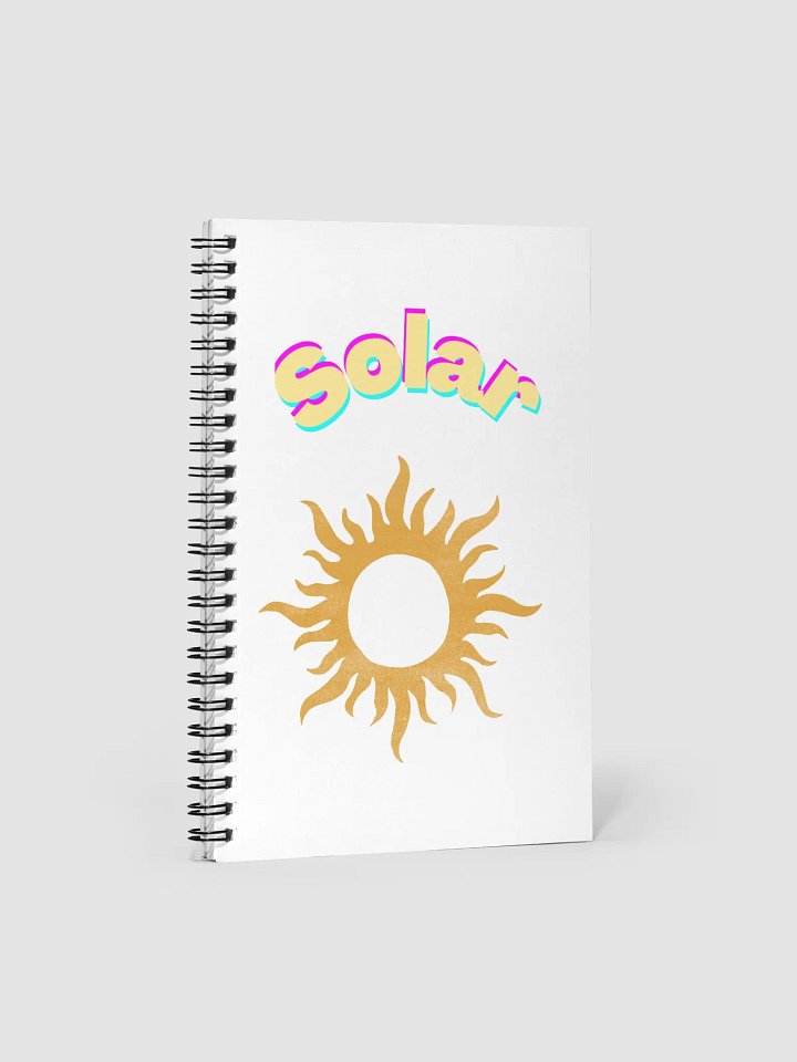 Solar Notepad Summer '23 collection product image (1)