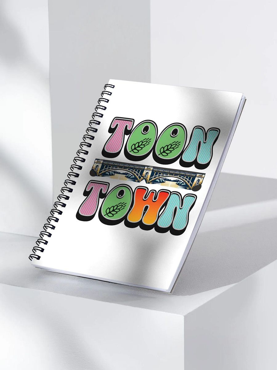 Toon Town Saskatoon Dreams Spiral Notebook product image (2)