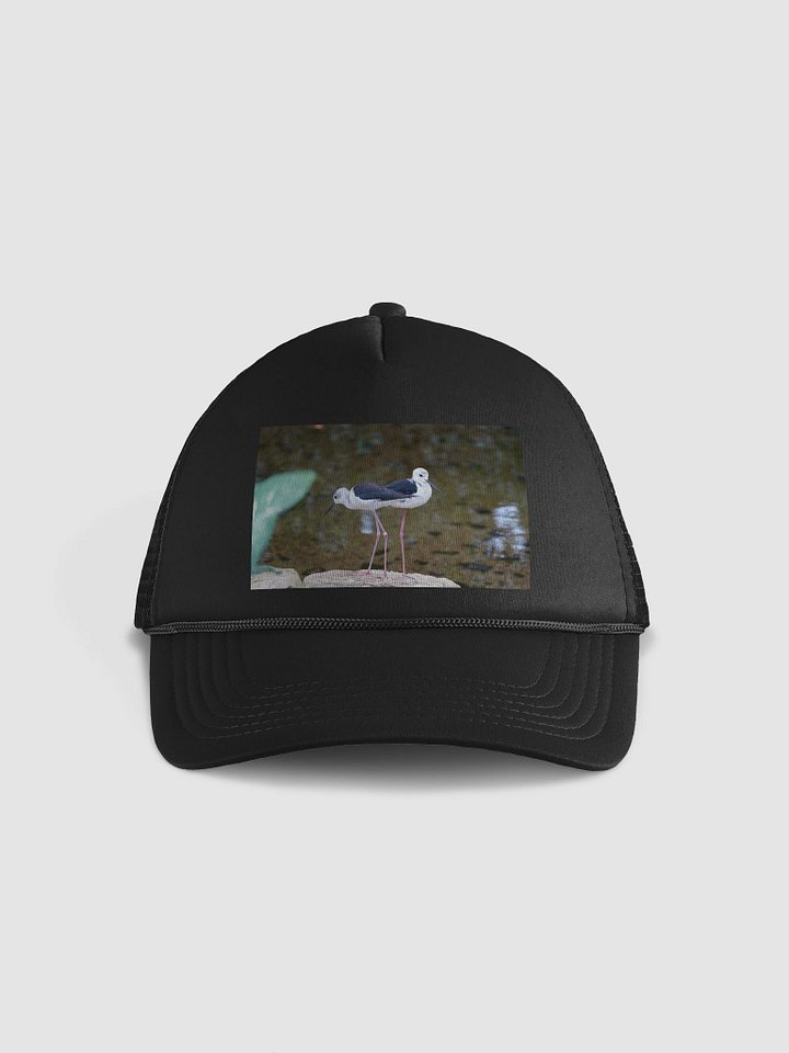 Stylish Black-winged Stilts Trucker Hat product image (1)