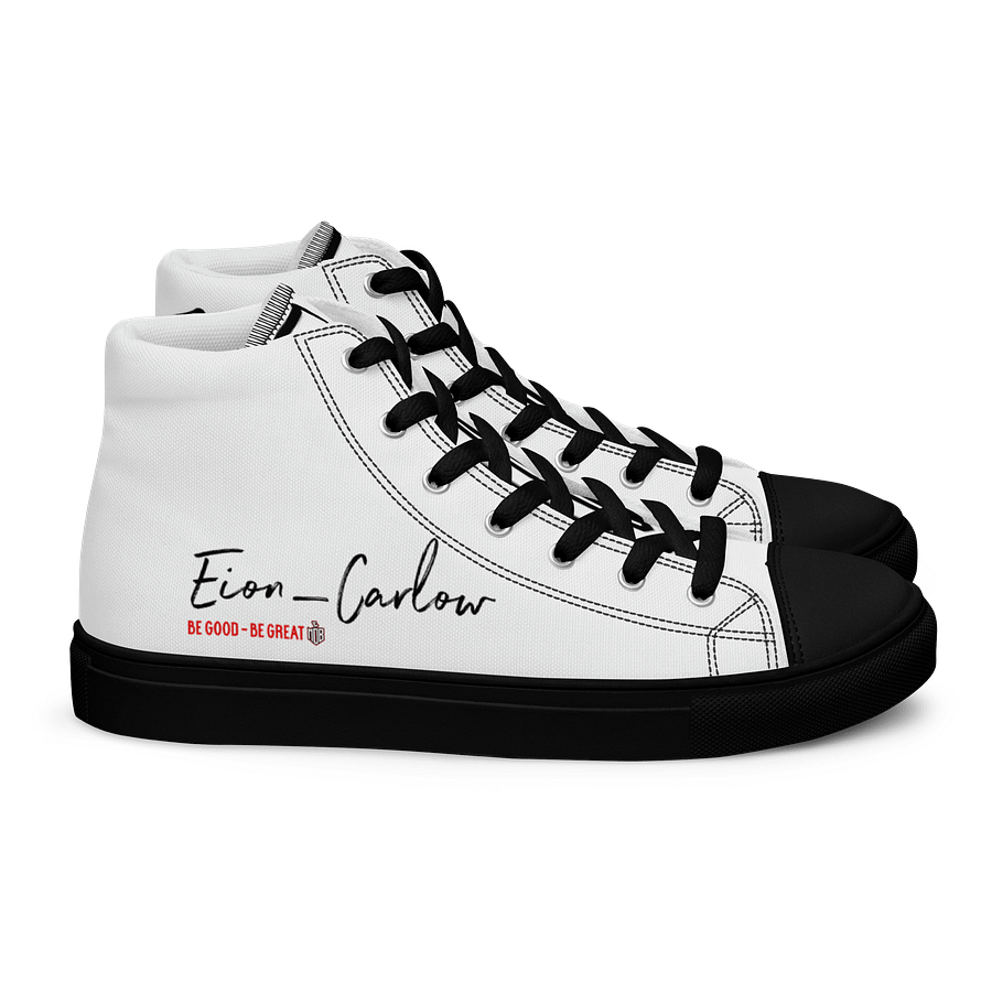 Eion_Carlow X EMOB Women's High-Top Canvas Shoes product image (2)