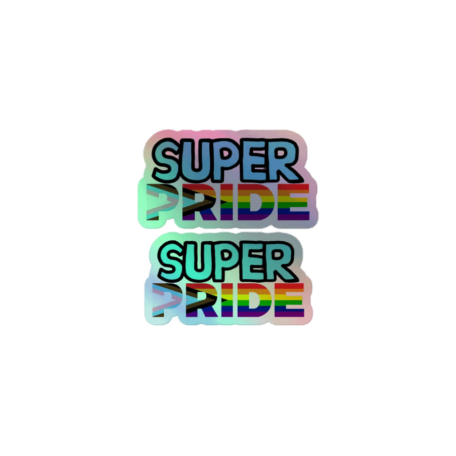 Super Pride Holo - Sticker product image (1)