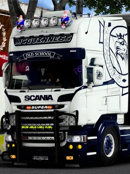 ETS2 Skin Scania V8 RJL Vabis Topline LCB product image (1)
