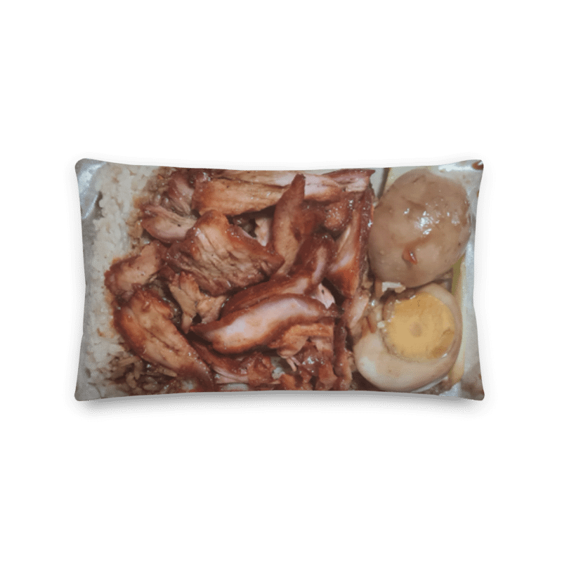 Char Siew Rice Decorative Pillow product image (5)