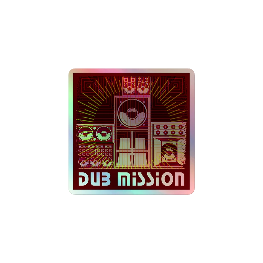 Holographic Kiss-Cut Sticker | Dub Mission product image (1)