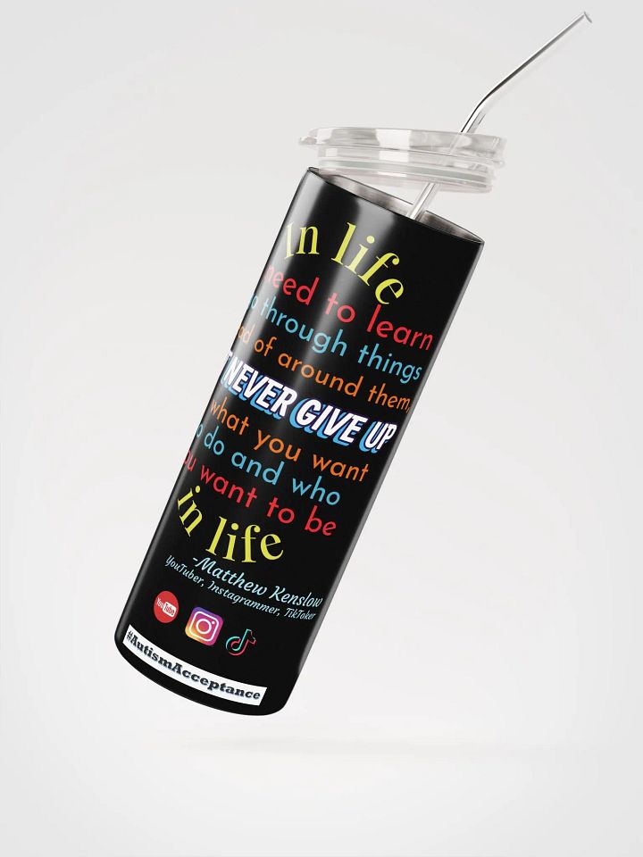 Stainless Steel Tumbler [Quote 7] product image (2)