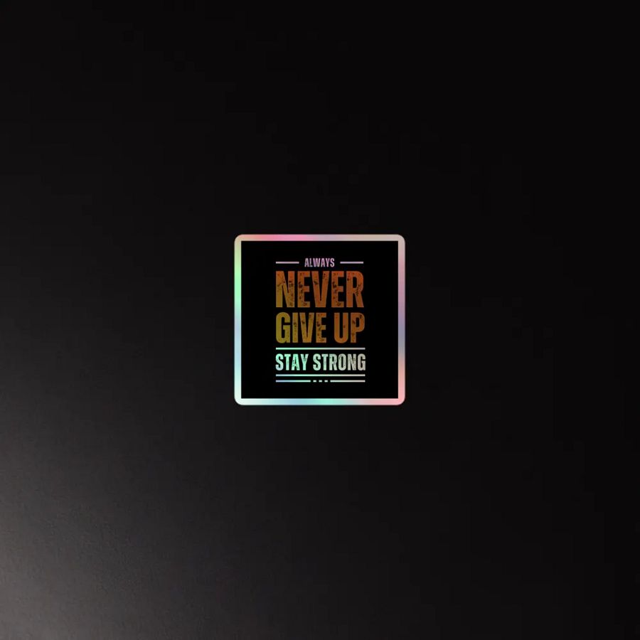 Never Quit Stickers product image (5)