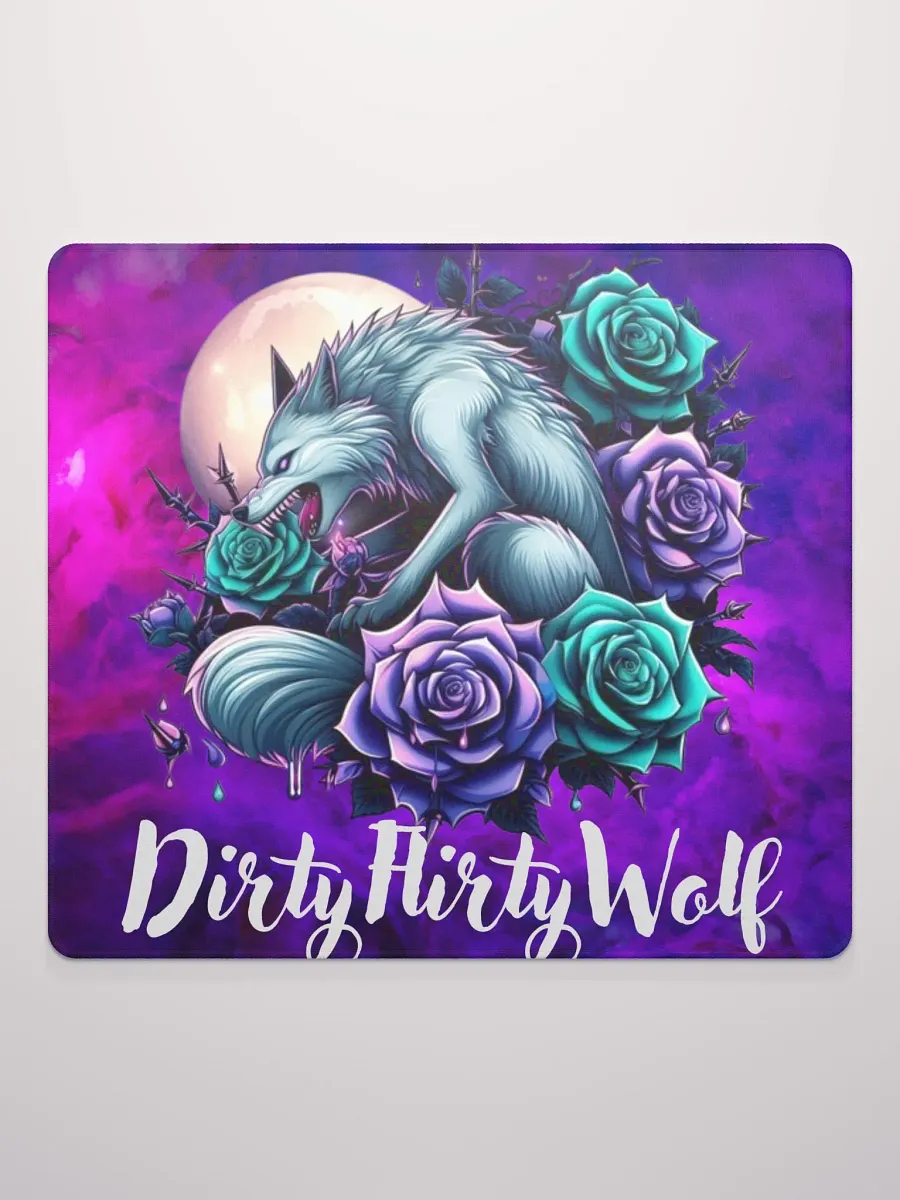 Mystical Wolf Protector Gaming Mouse Pad product image (3)