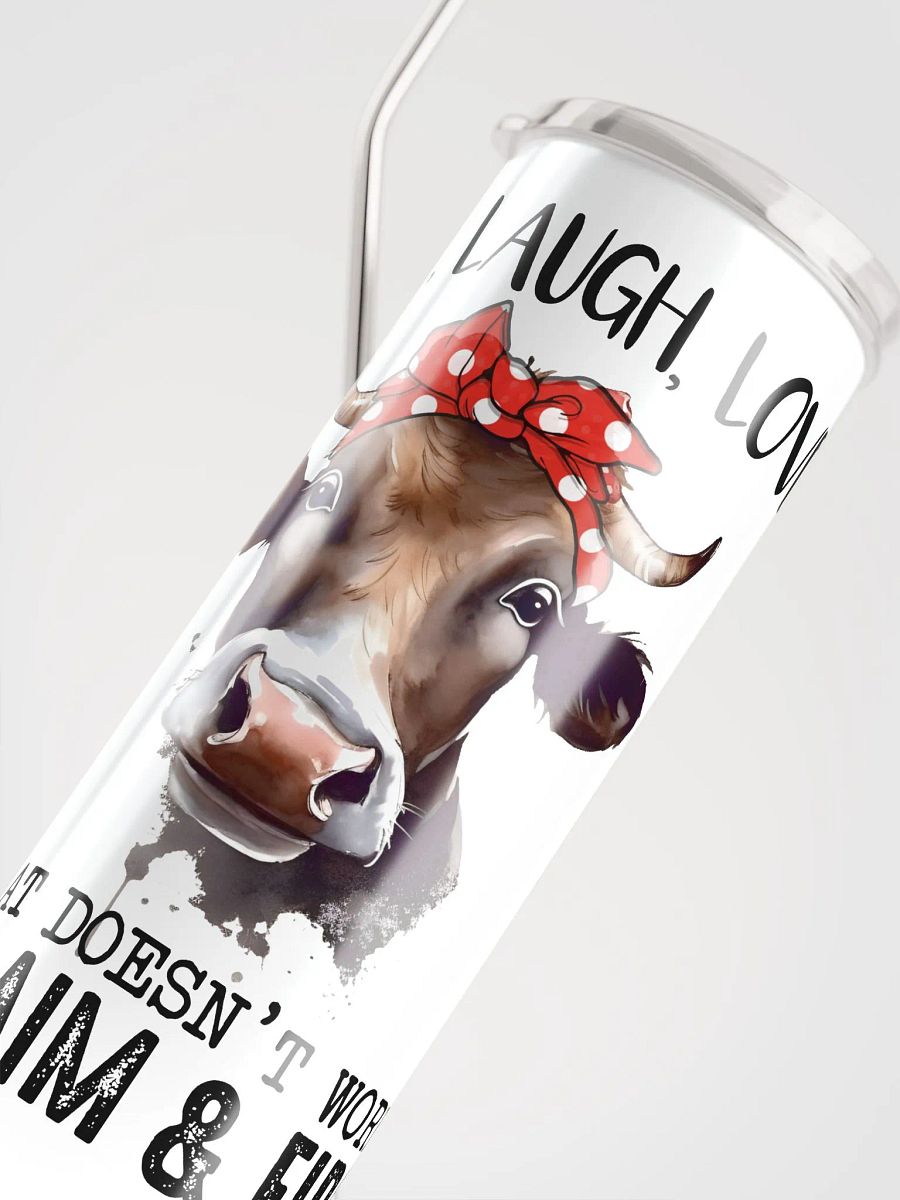 Moo-luscious Stainless Steel Tumbler product image (5)