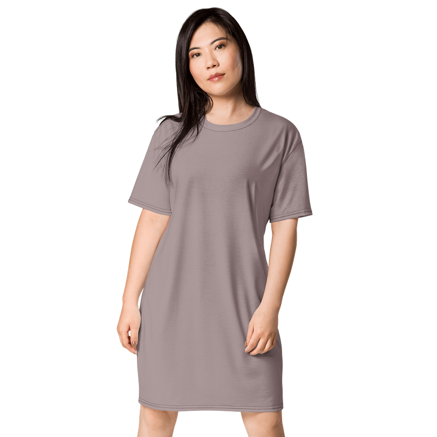 Oversized T-Shirt Dress - Soft Careys Pink, Sizes 2XS-6XL product image (1)