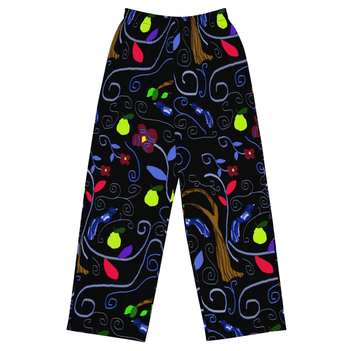Birds and Scrolls Wideleg Pants product image (2)