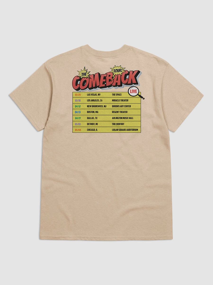 The Comeback Tour T-Shirt product image (2)