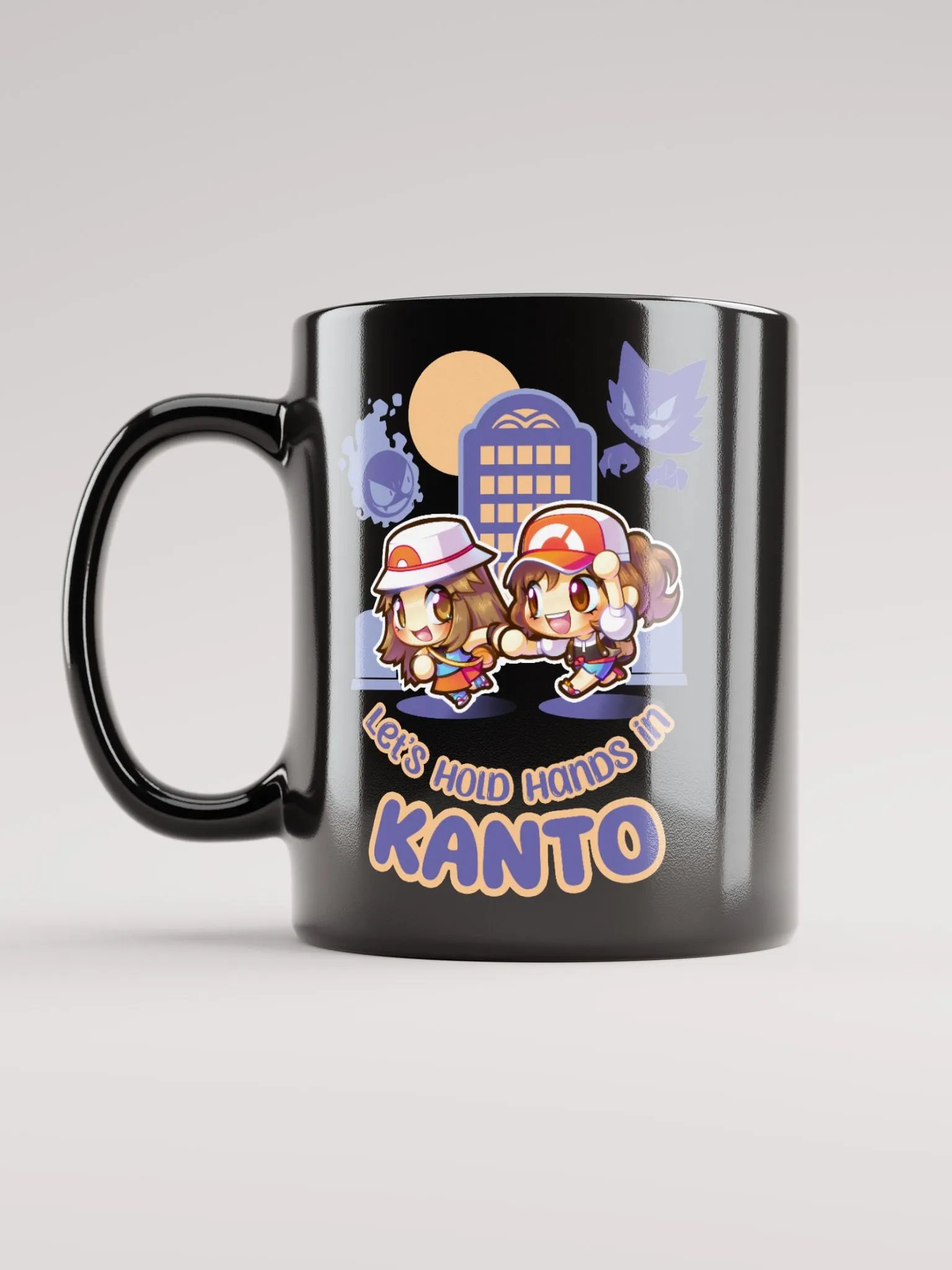 Let's Hold Hands in K Girls - Mug (Black) product image (1)