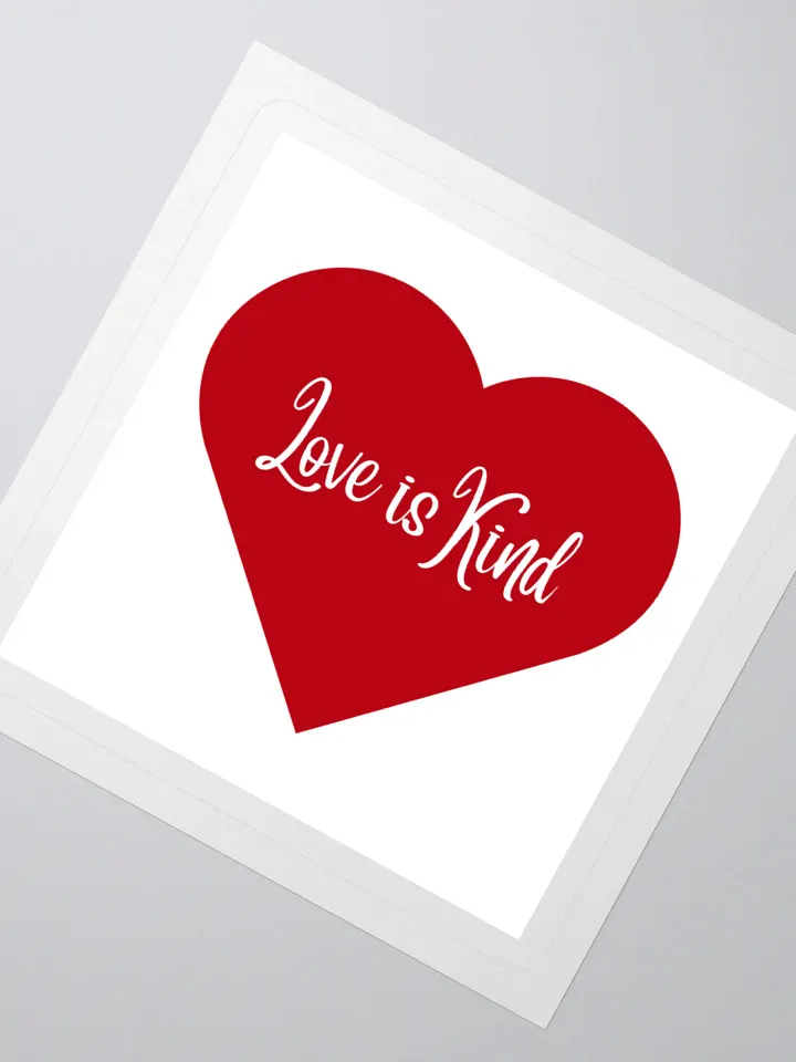 Love is Kind Sticker product image (5)