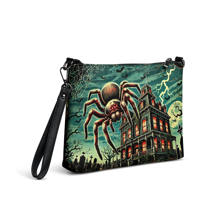 Giant Spider Haunted House Crossbody Bag - Spooky Purse product image (4)