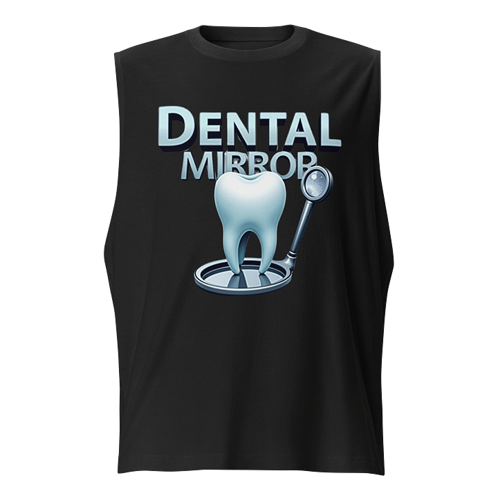 Dental Mirror Graphic Muscle Tank product image (1)