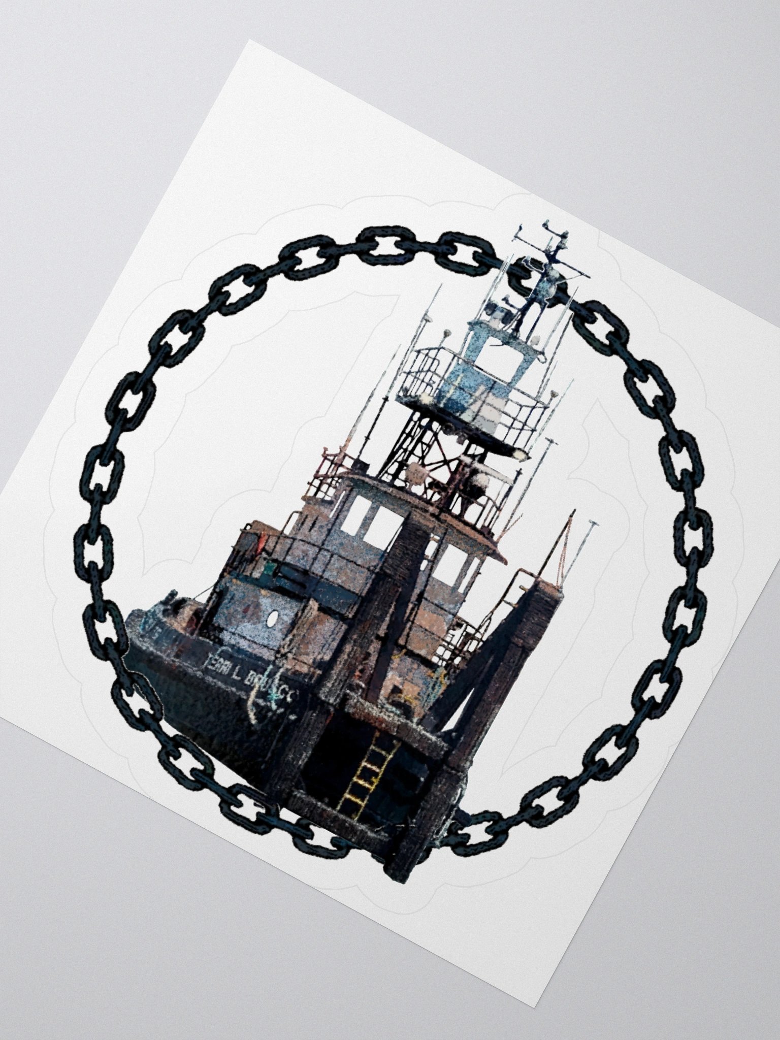 Endless Chain - Terri L. Brusco Kiss Cut Stickers product image (2)