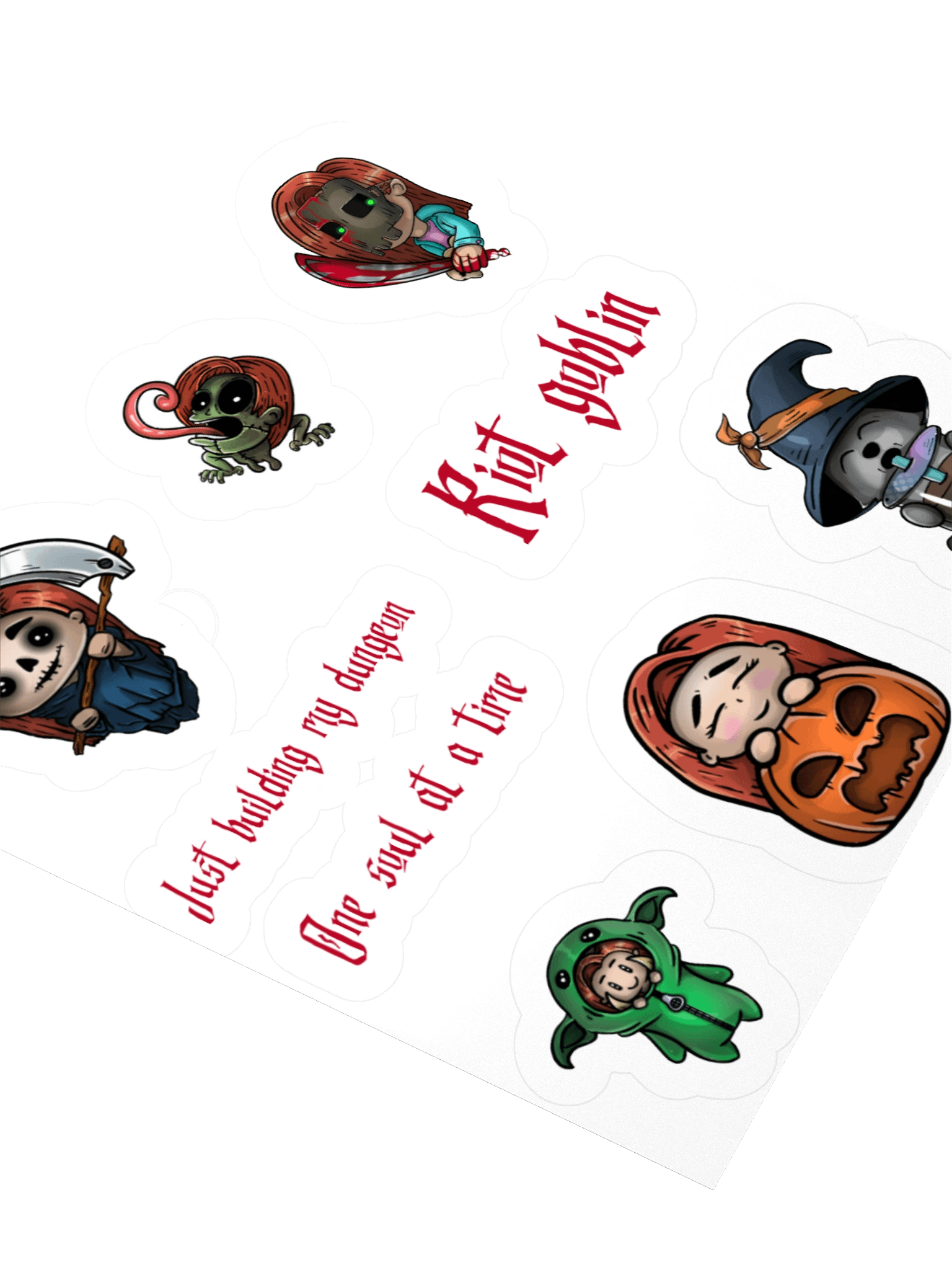 Halloween in the Dungeon sticker set product image (7)