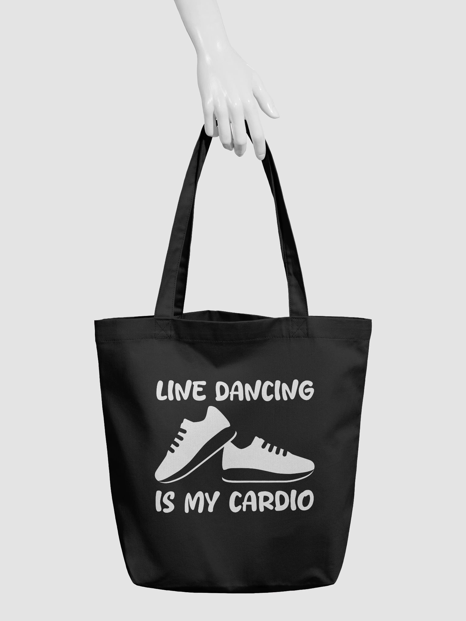 Econscious Eco-Friendly Tote Bag (Line Dancing is My Cardio) product image (3)