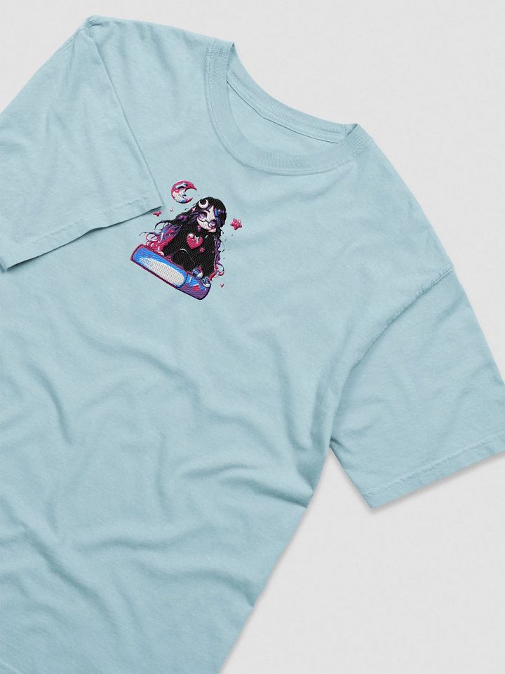 Embroidered Chibi Tori on Book Pajama T-Shirt product image (1)