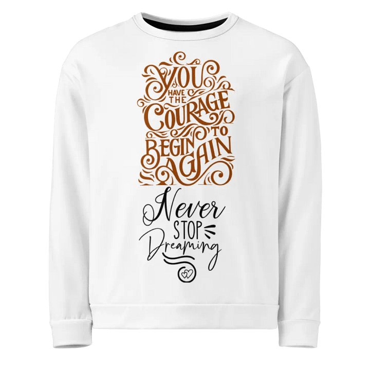 Courageous Beginnings Unisex Sweatshirt product image (1)