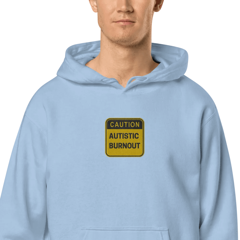 CAUTION: ASD BURNOUT embroidered design product image (1)