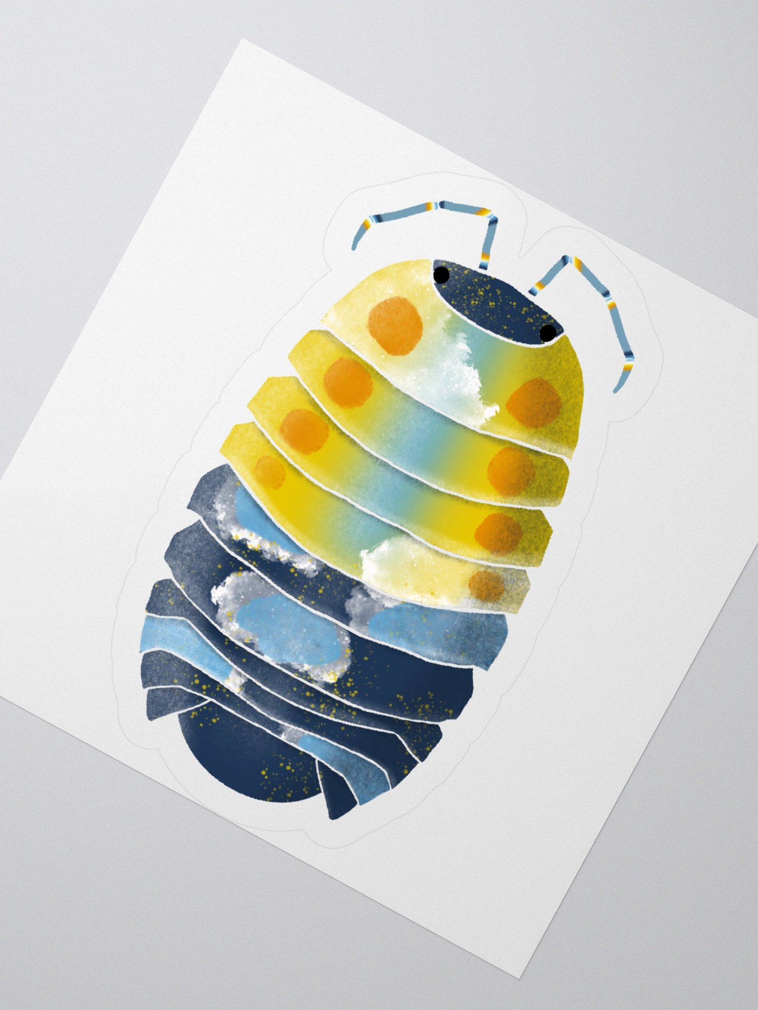 Aromantic and Asexual Isopod Sticker product image (8)