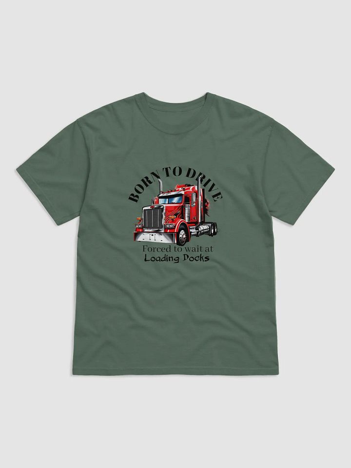 Chrome King Red Semi-Truck Graphic Tee product image (2)