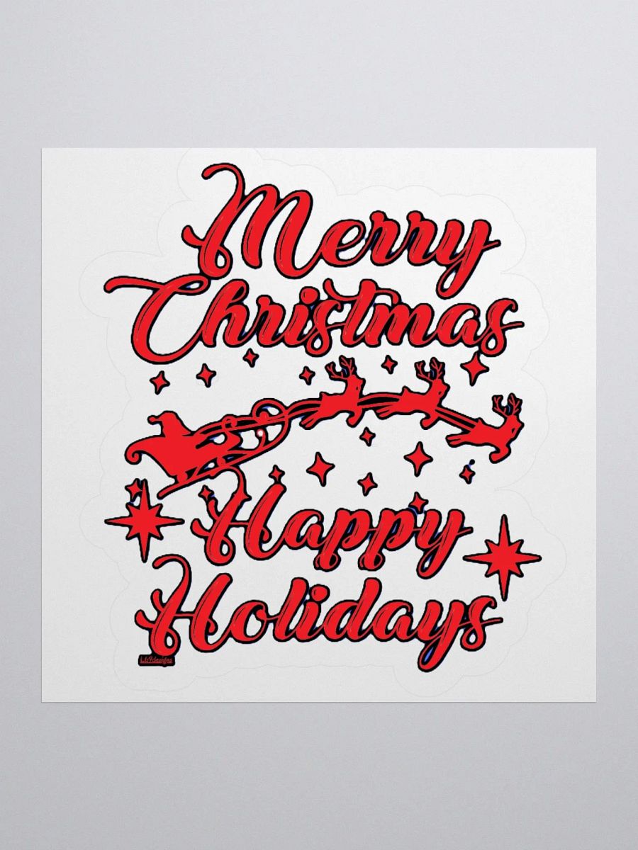 MERRY CHRISTMAS HAPPY HOLIDAYS product image (2)