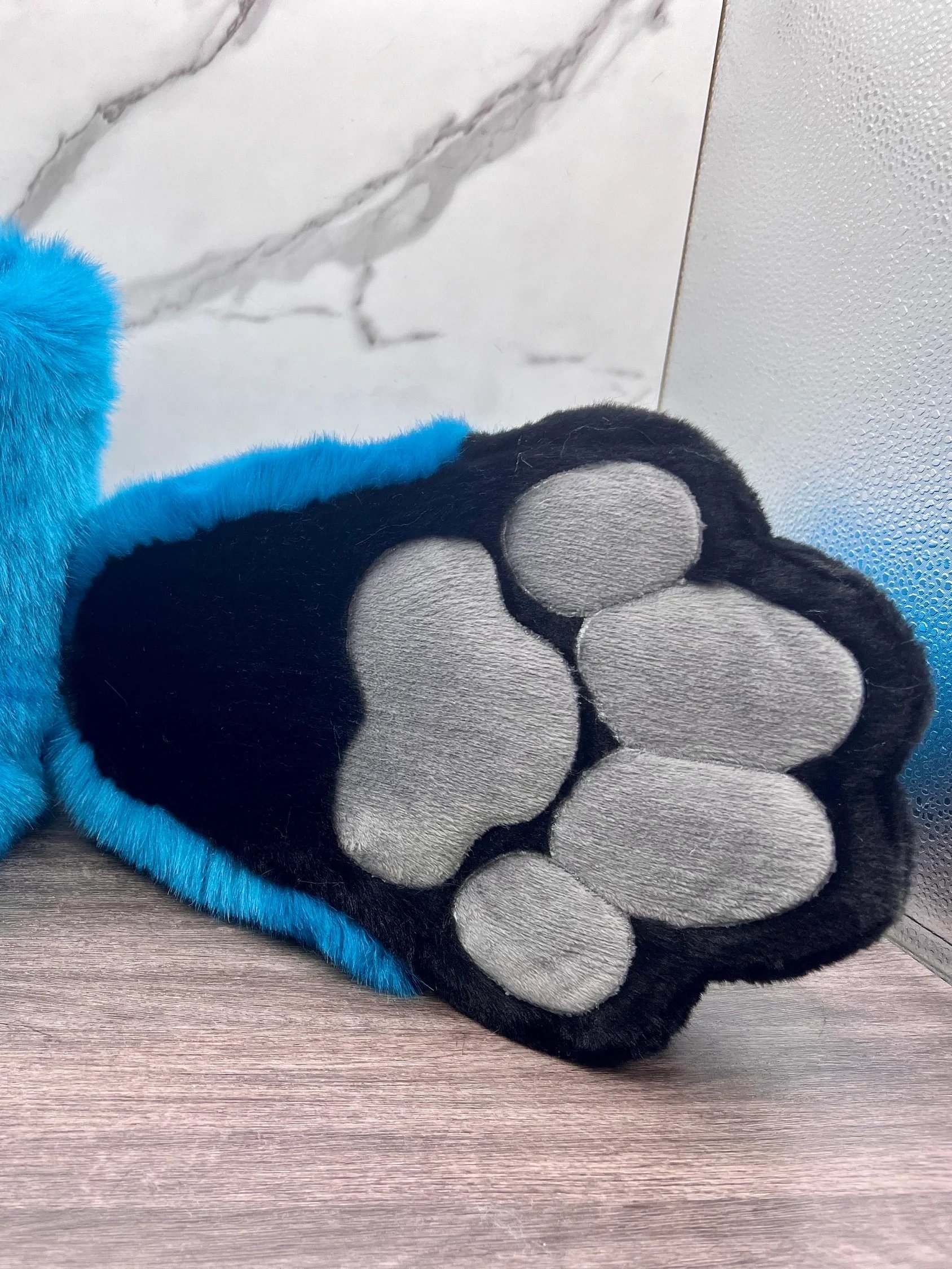 Slim Fursuit Feetpaw Indoor and Outdoor Pattern [PDF DOWNLOAD] product image (4)