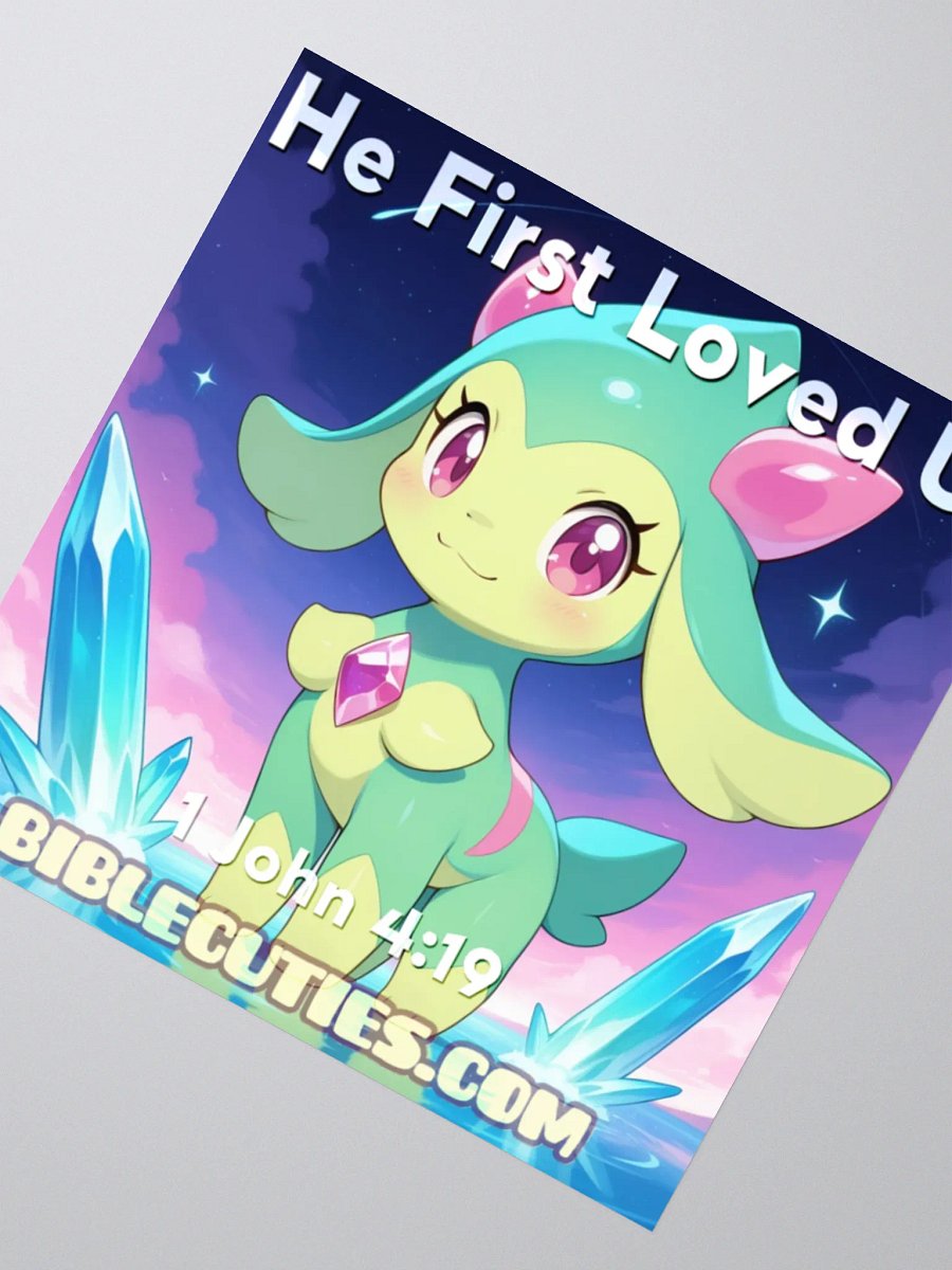 Bible Cuties Rebekah - He First Loved Us Sticker product image (4)