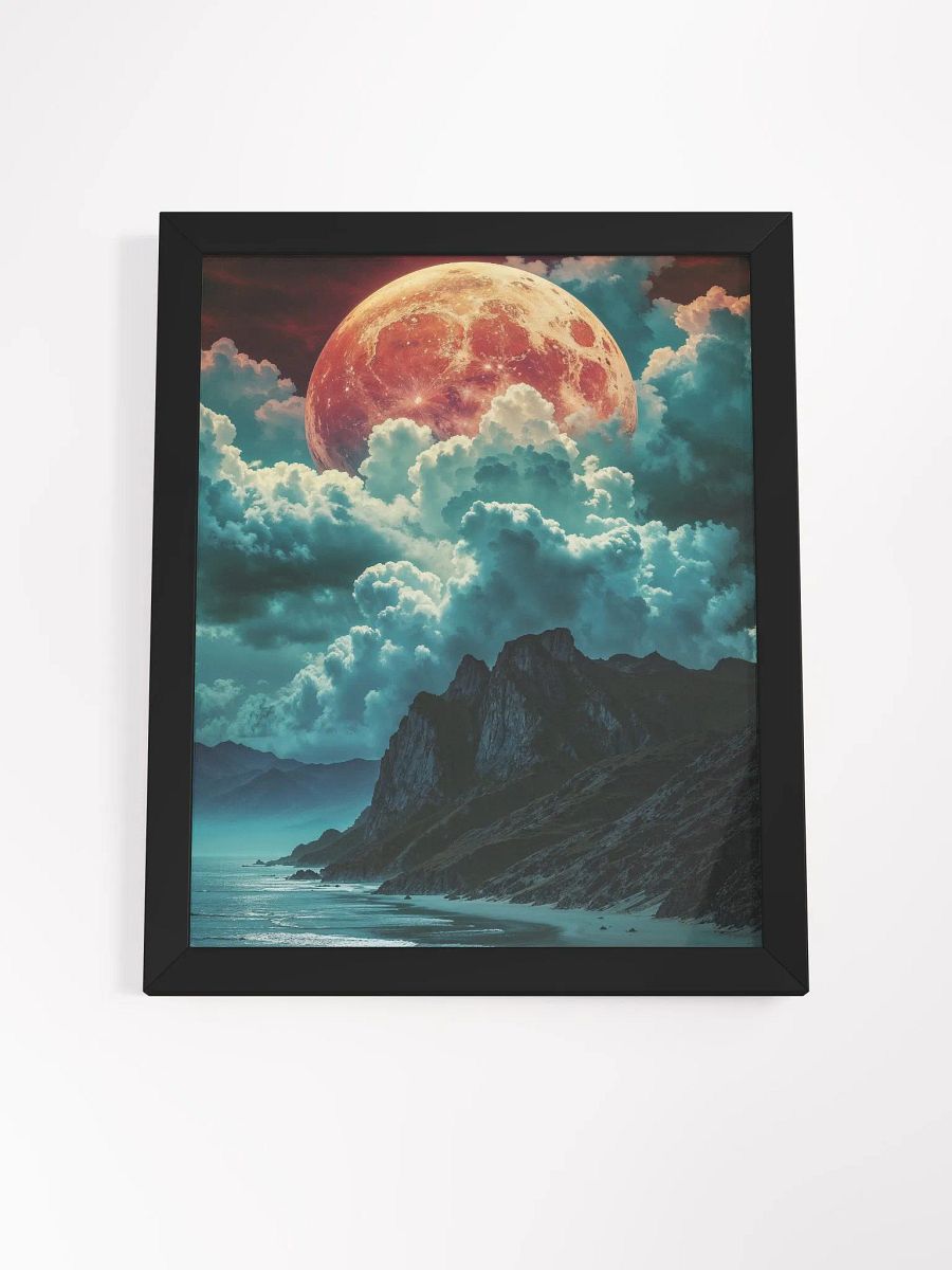 Celestial Coastline Framed Matte Print product image (20)