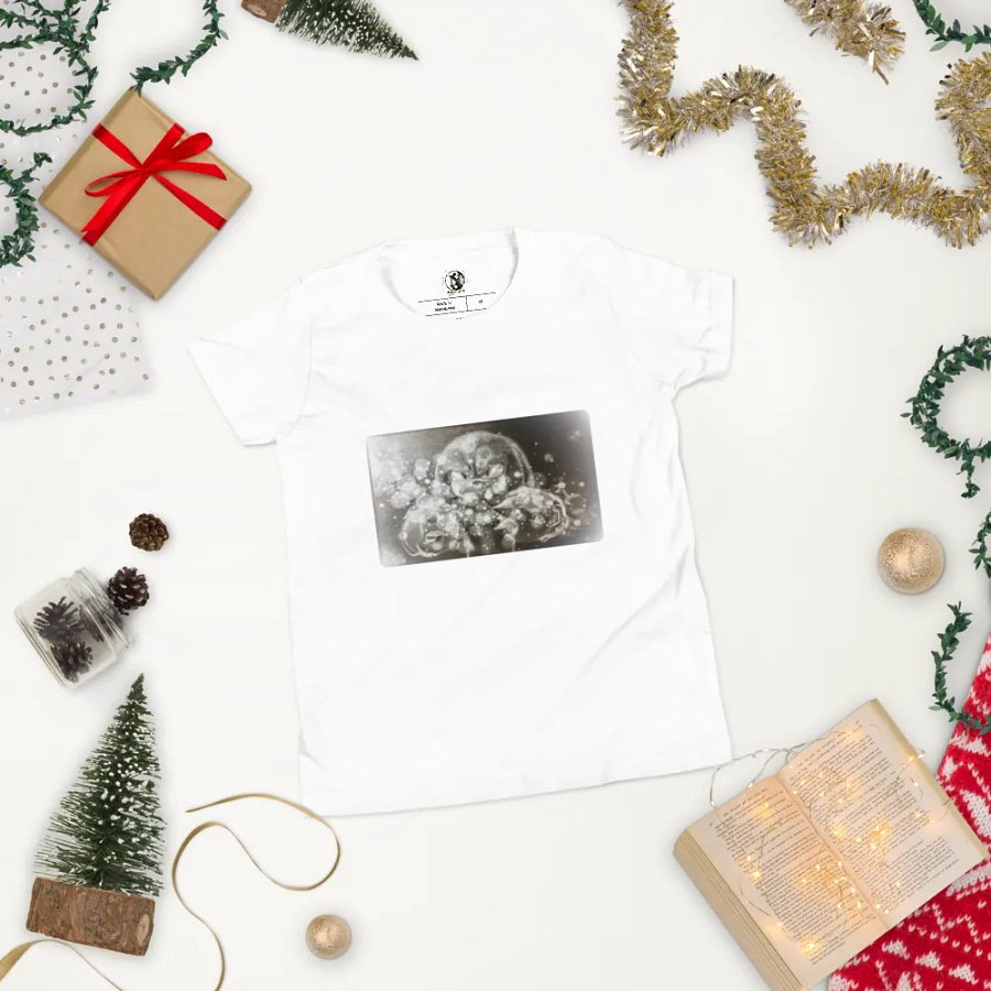 Knuckles The Echidna - White Youth T-Shirt product image (6)
