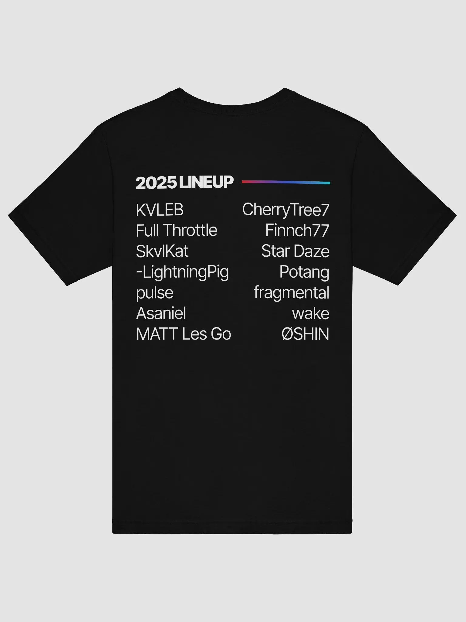 [T-Shirt] Auraspire Lineup 2025 product image (6)