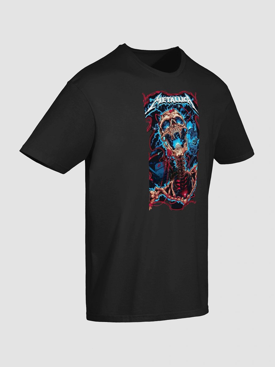 Metallica T-Shirt - Ride the Lightning Electric Skull Art product image (7)