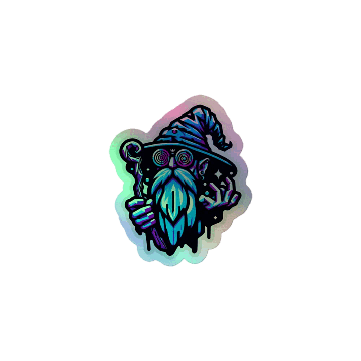 TrippyDaWizard Sticker product image (1)